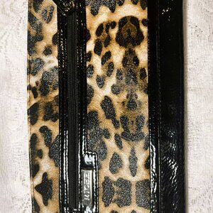 Miche Leopard Interchangeable Handbag Cover Patent Trim 16x30